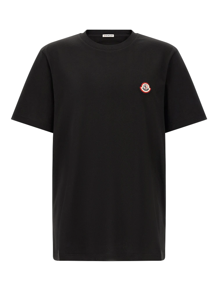 Black Cotton T-Shirt