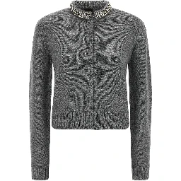 Gray Wool Cardigan