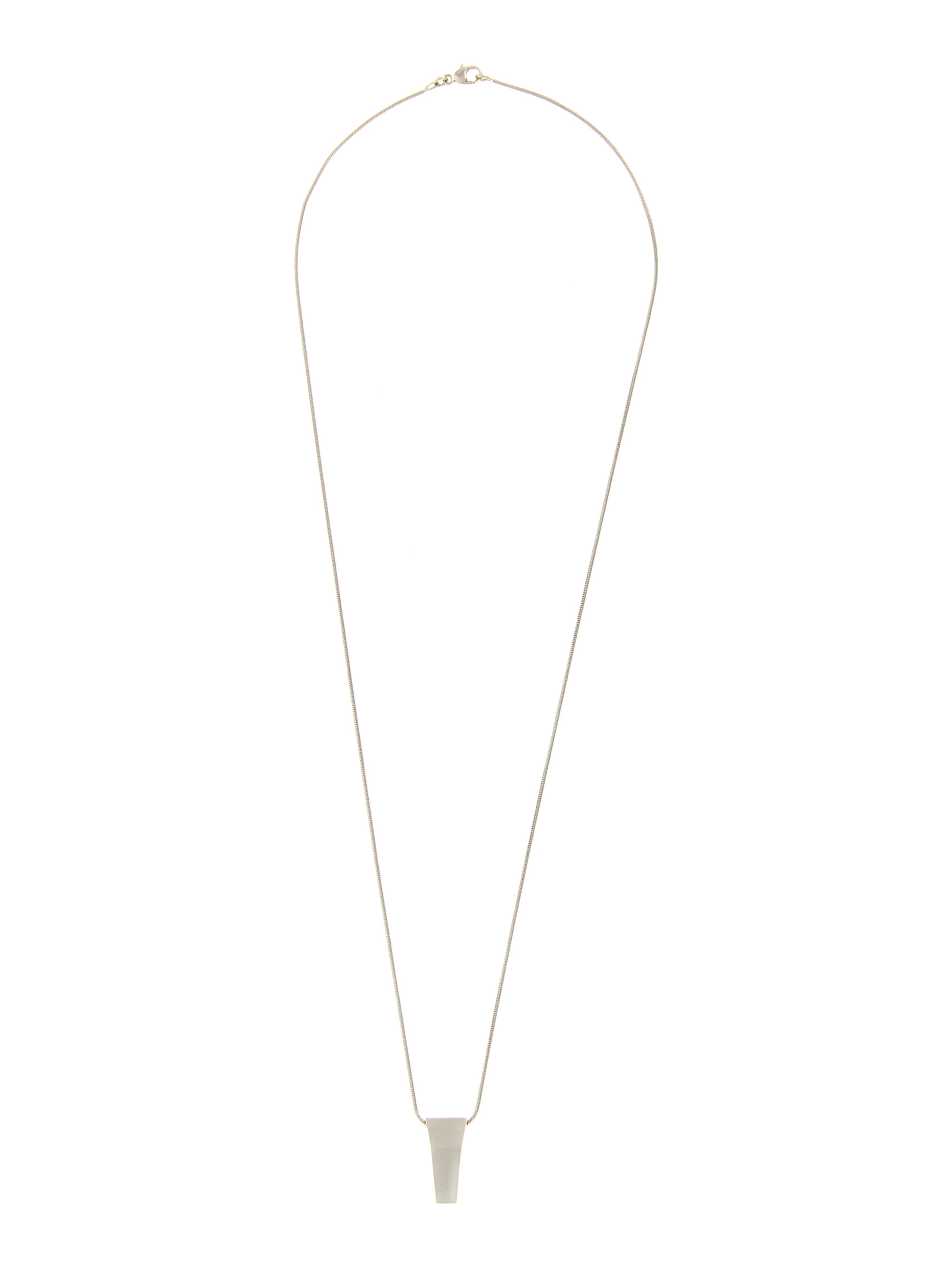 Silver Brass Necklace