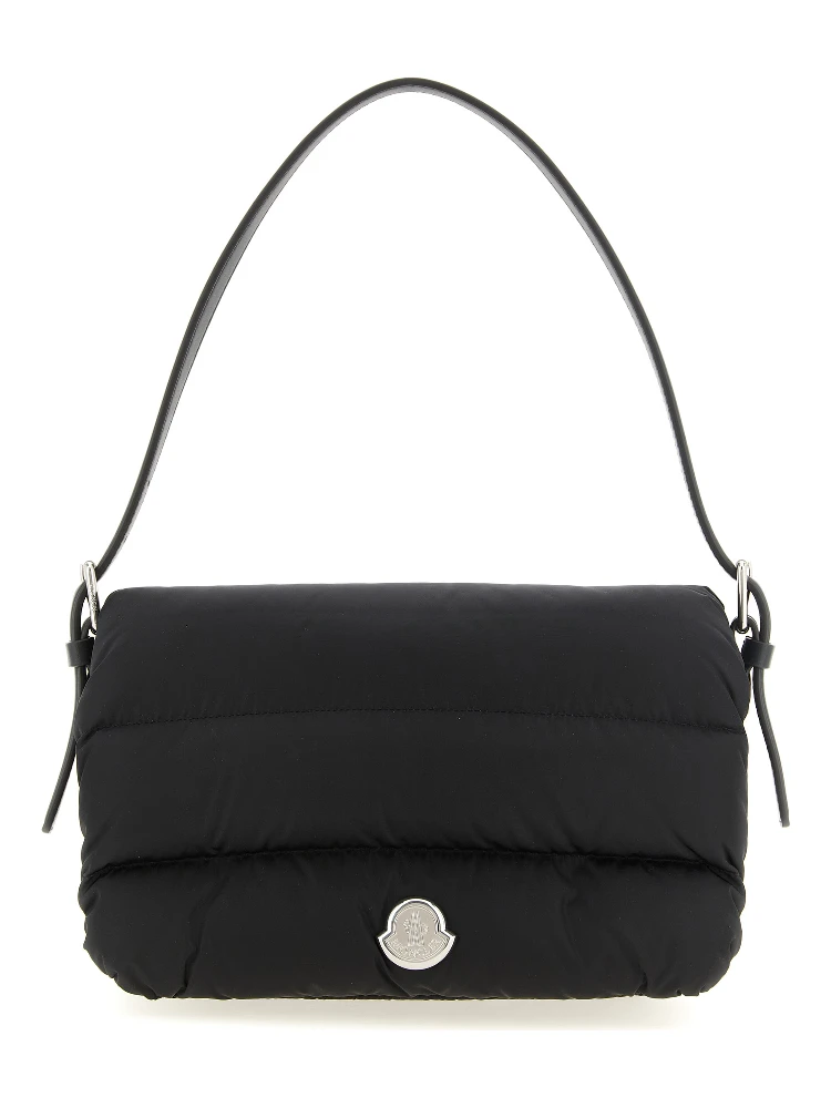 Black Polyamide Shoulder Bag