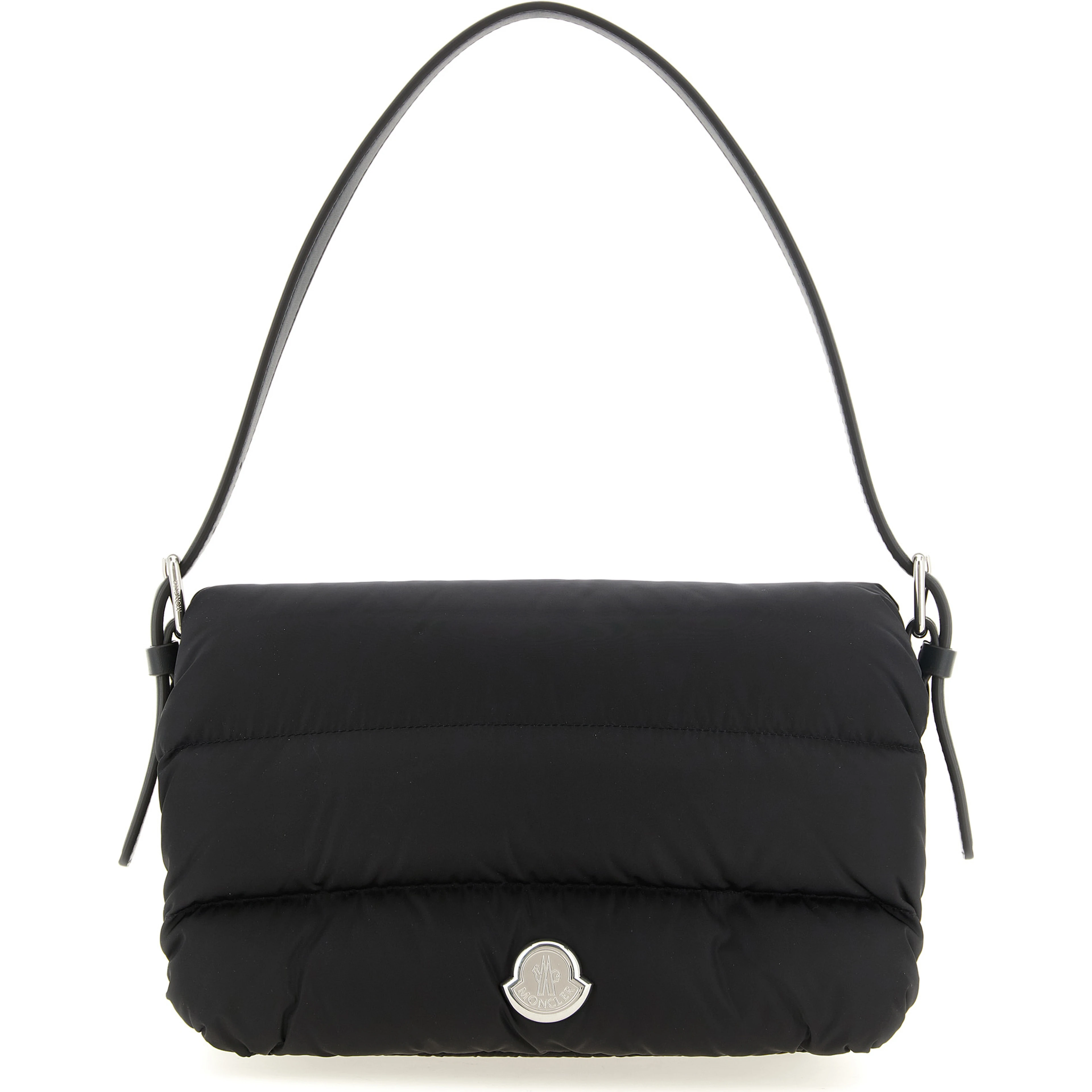 Black Polyamide Shoulder Bag