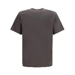 Brown Silk T-Shirt