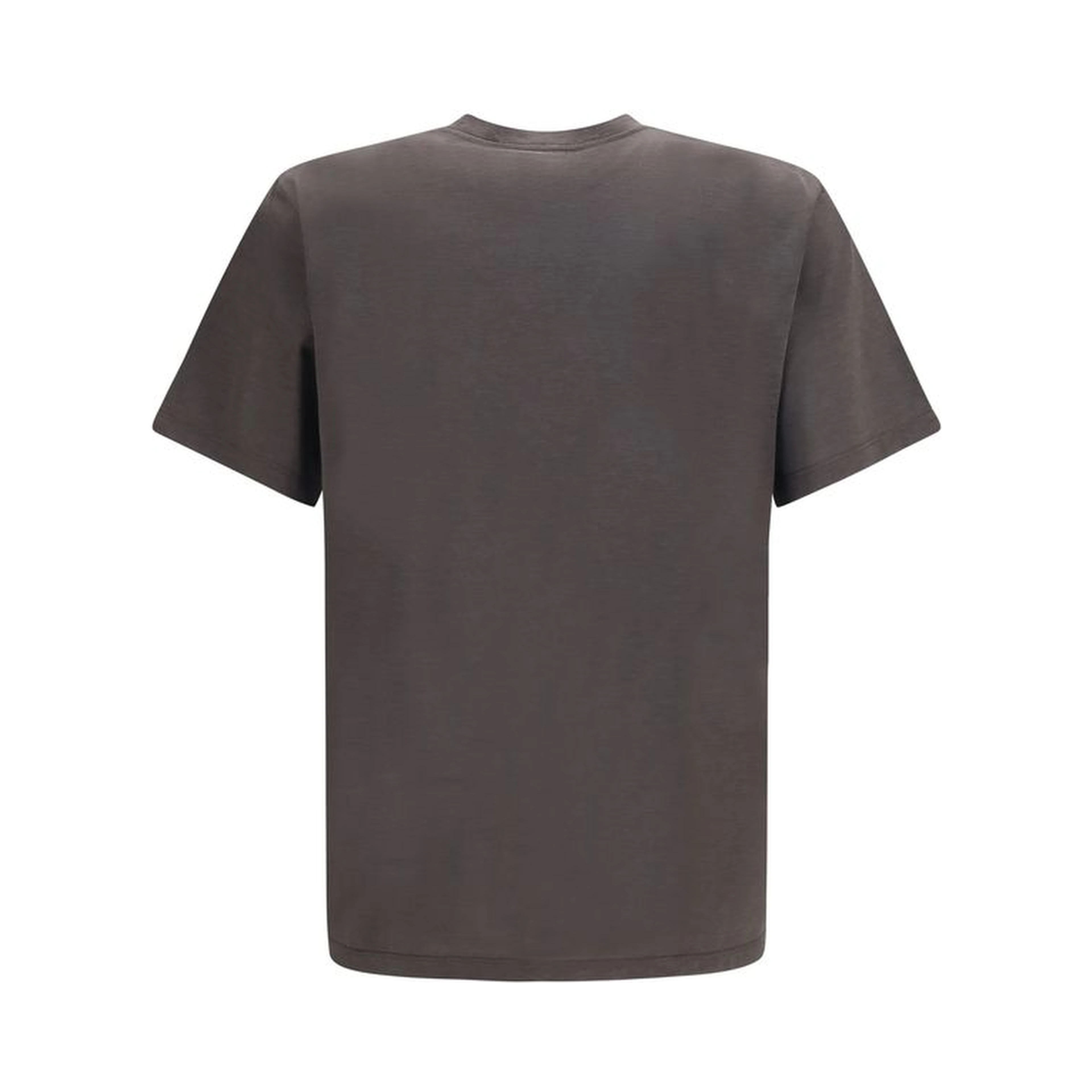 Brown Silk T-Shirt