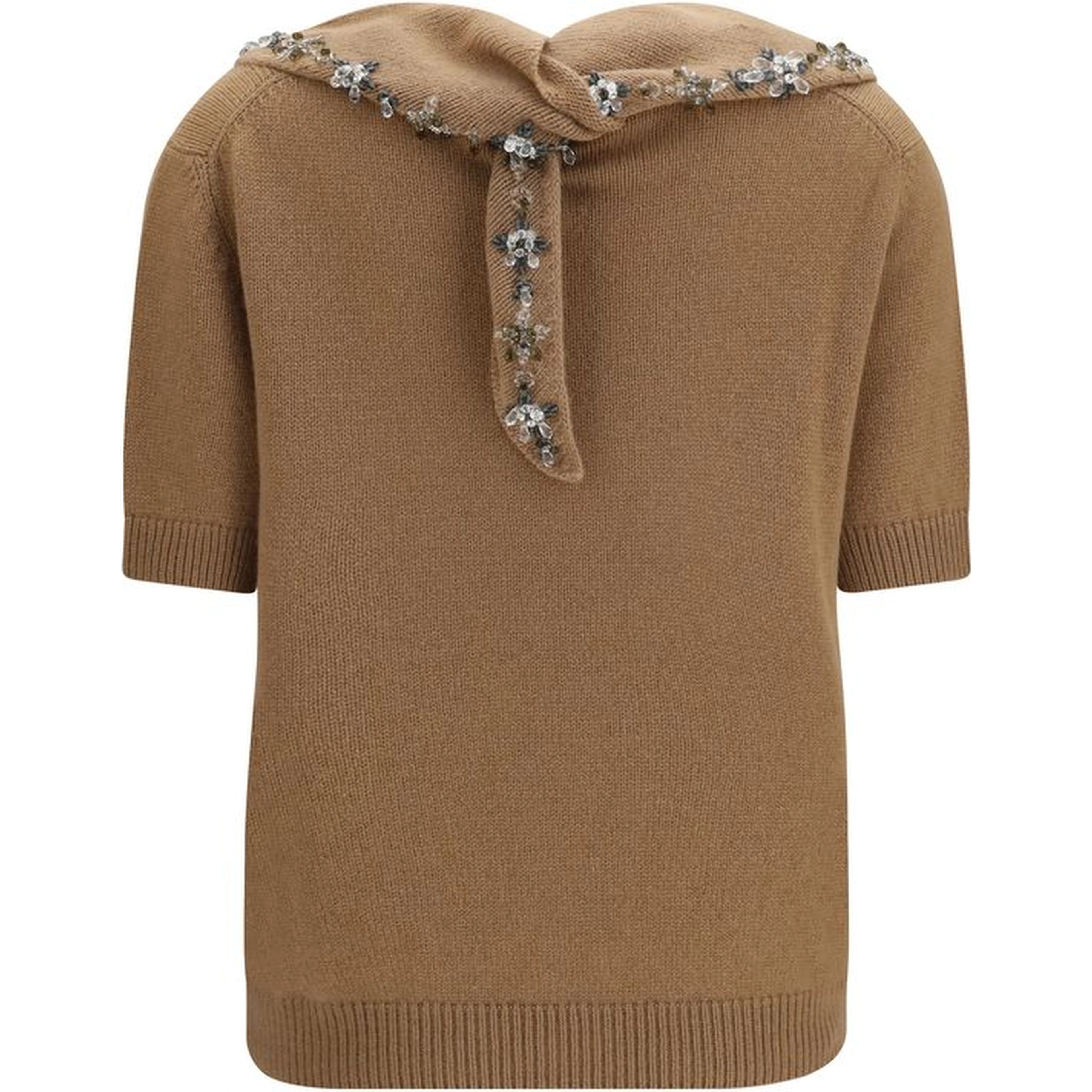 Brown Cashmere Sweatshirt