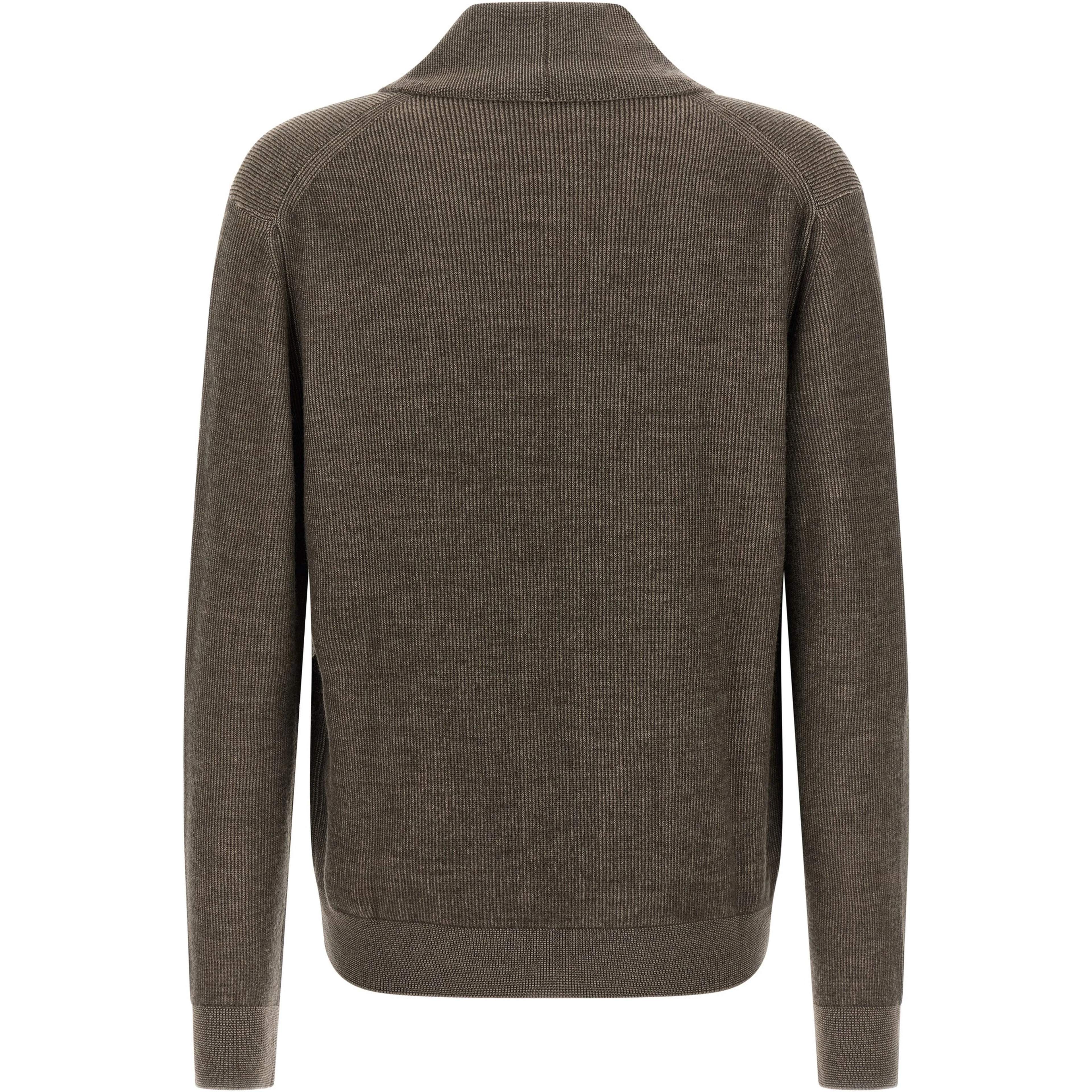 Brown Cashmere Cardigan