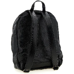 Black Lamb Leather Backpack