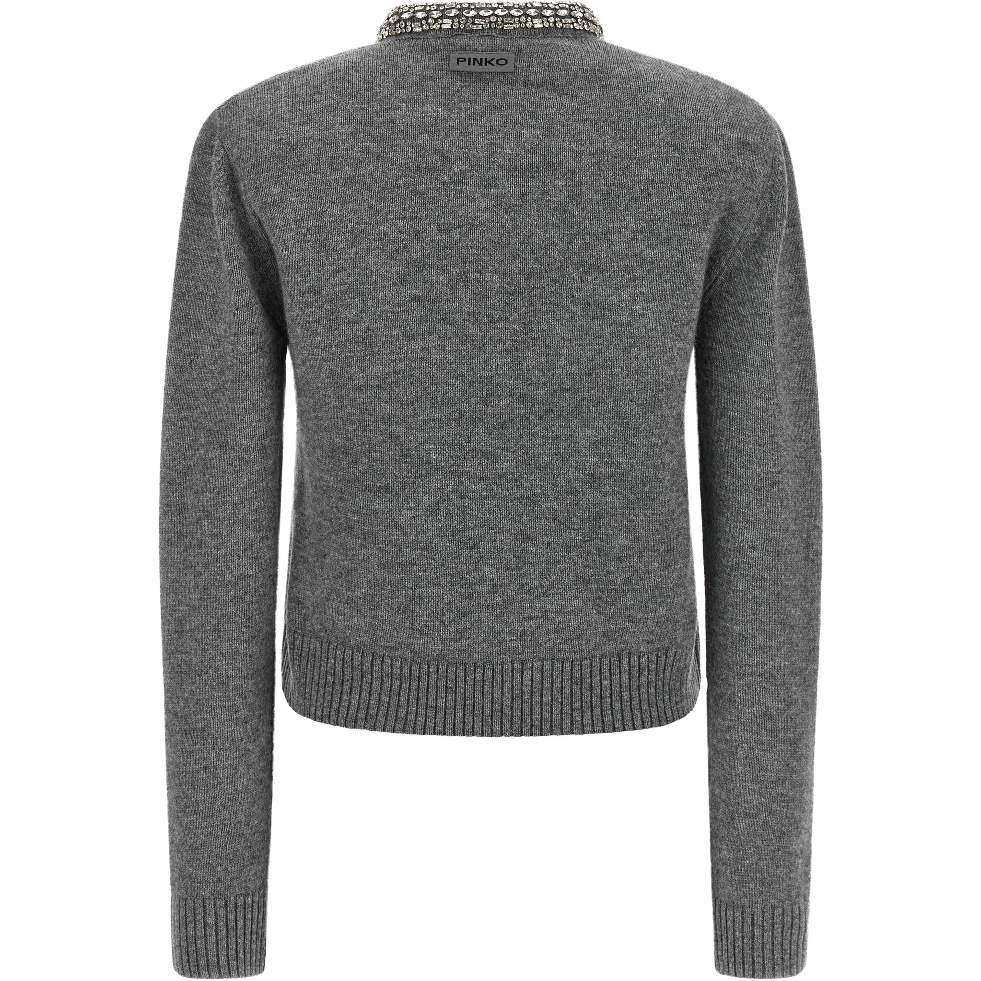 Gray Wool Cardigan