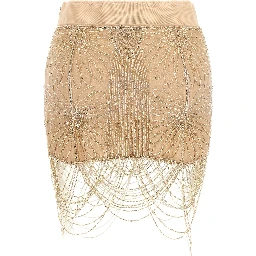 Multicolor Silk Long Skirt