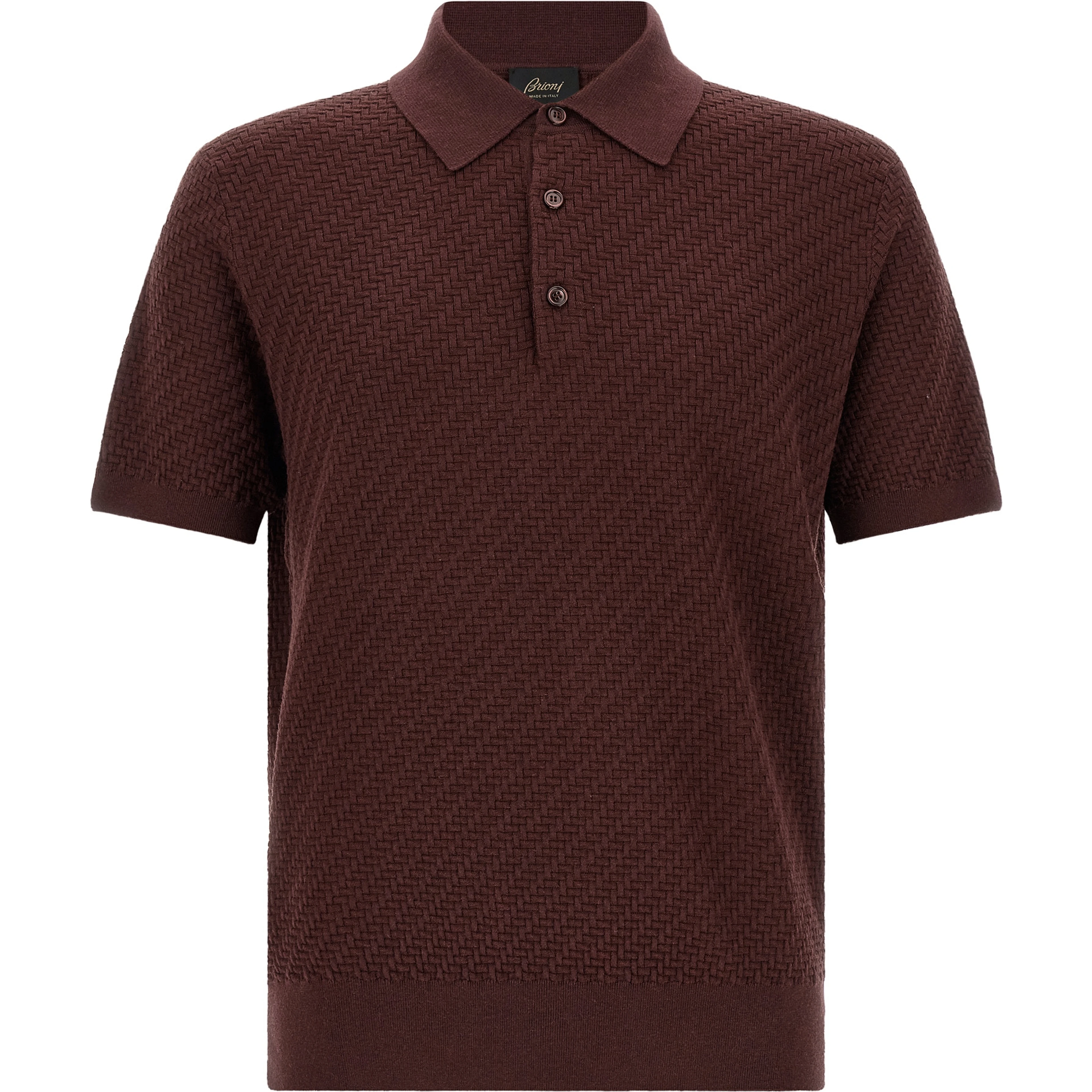 Purple Cotton Polo Shirt