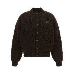 Brown Wool Bomber