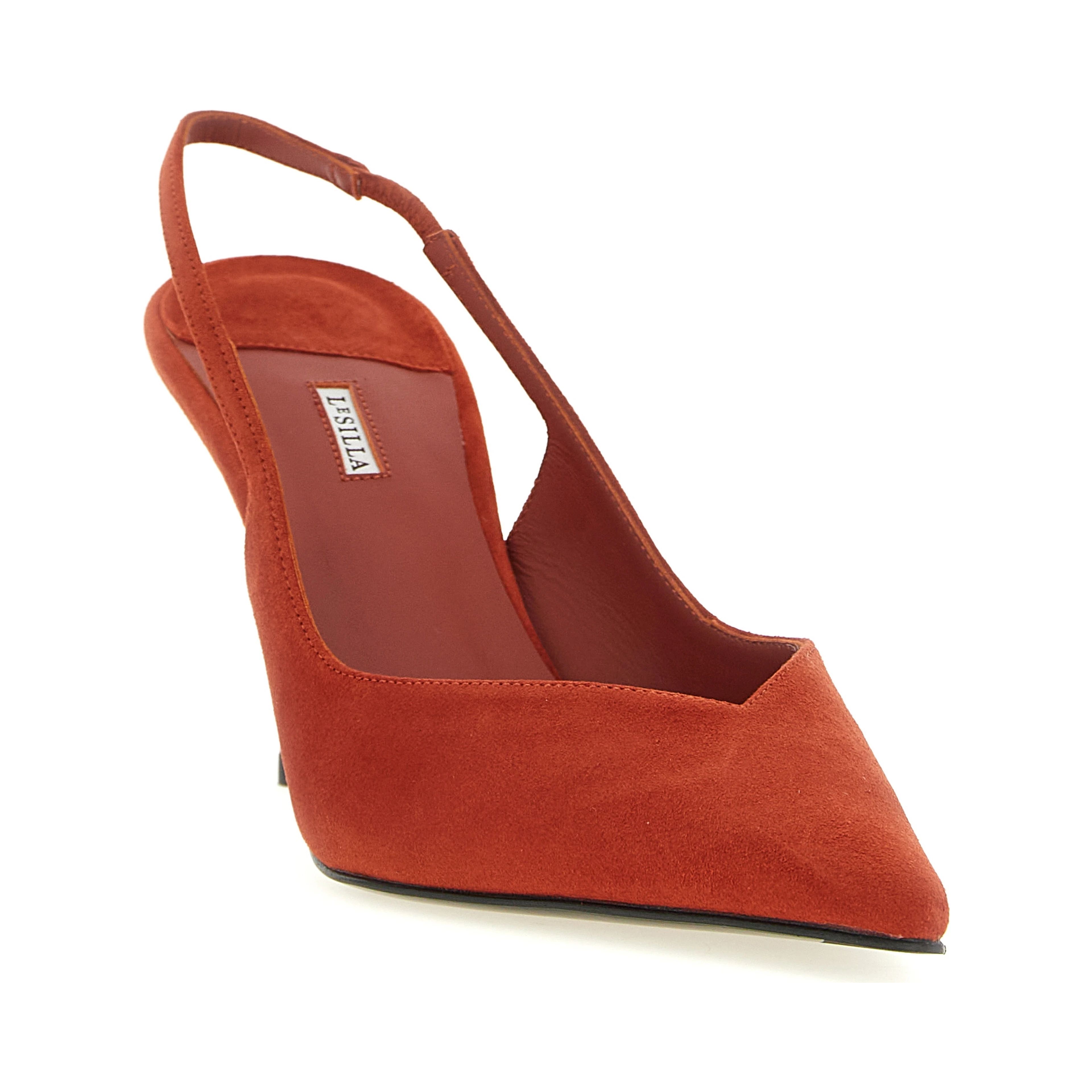 Blue Lambskin High Heel Pumps