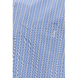 Blue Cotton Pattern Shirt