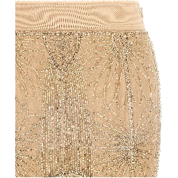 Multicolor Silk Long Skirt