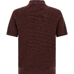 Purple Cotton Polo Shirt