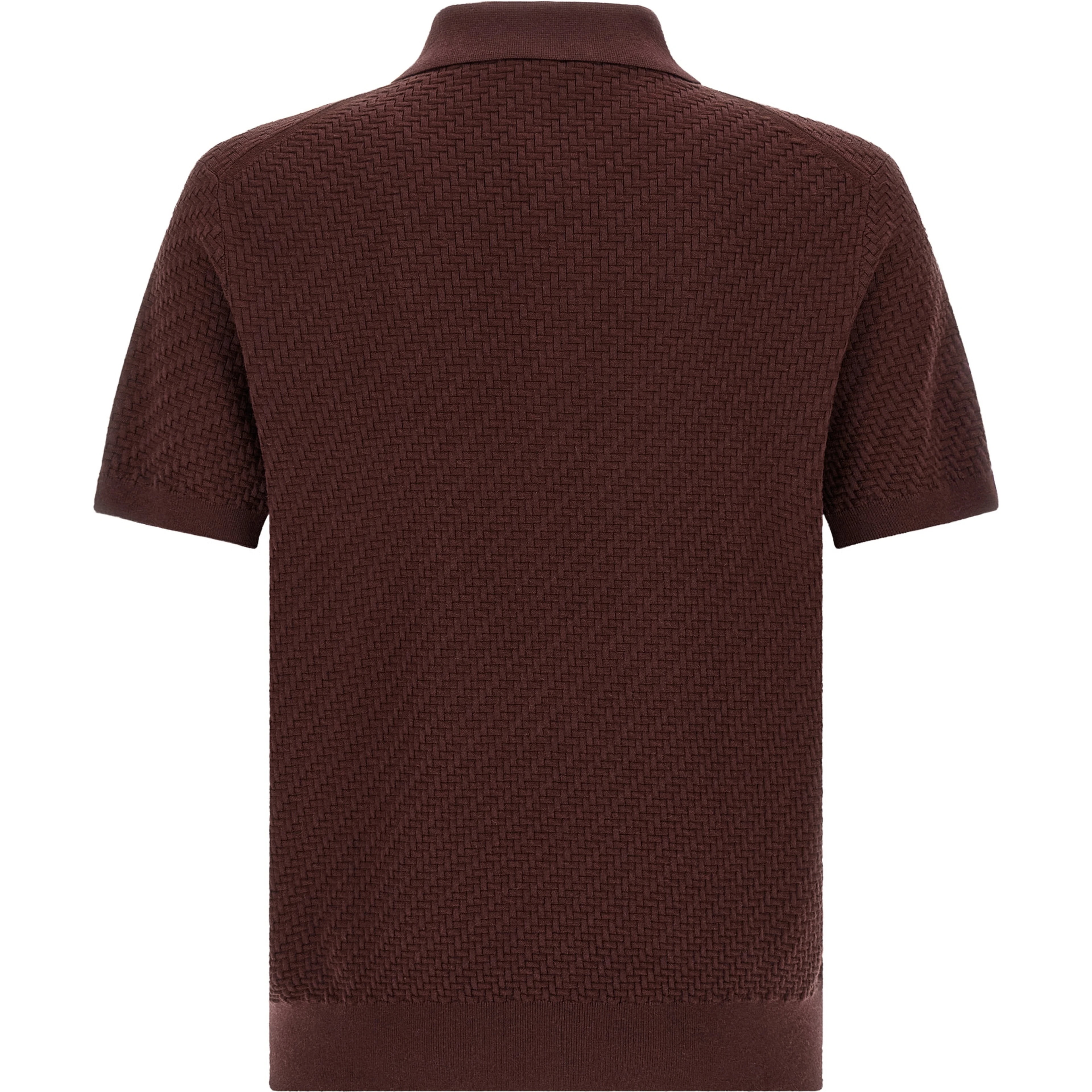 Purple Cotton Polo Shirt