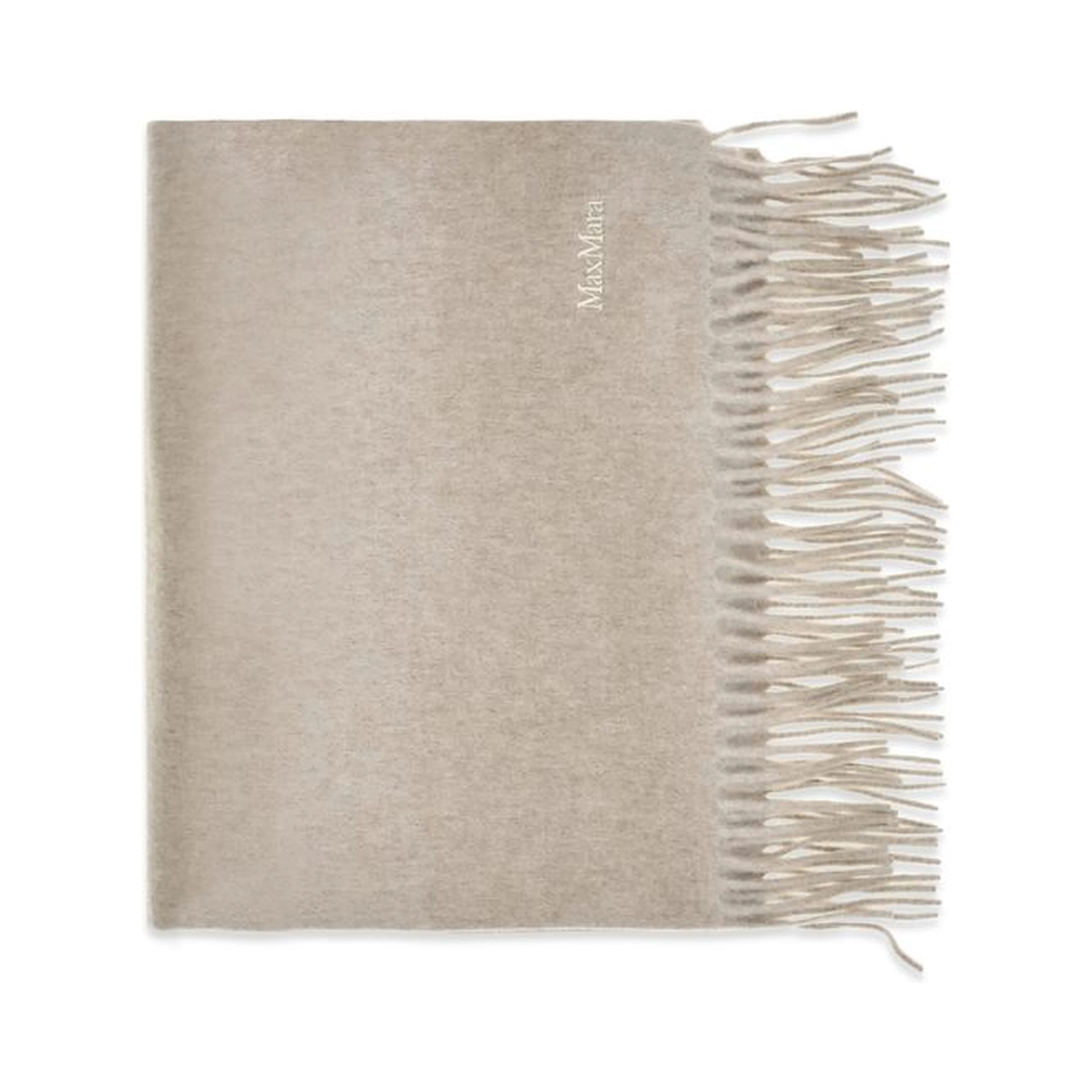 Beige Cashmere Scarf