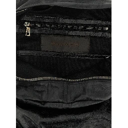 Black Lamb Leather Backpack