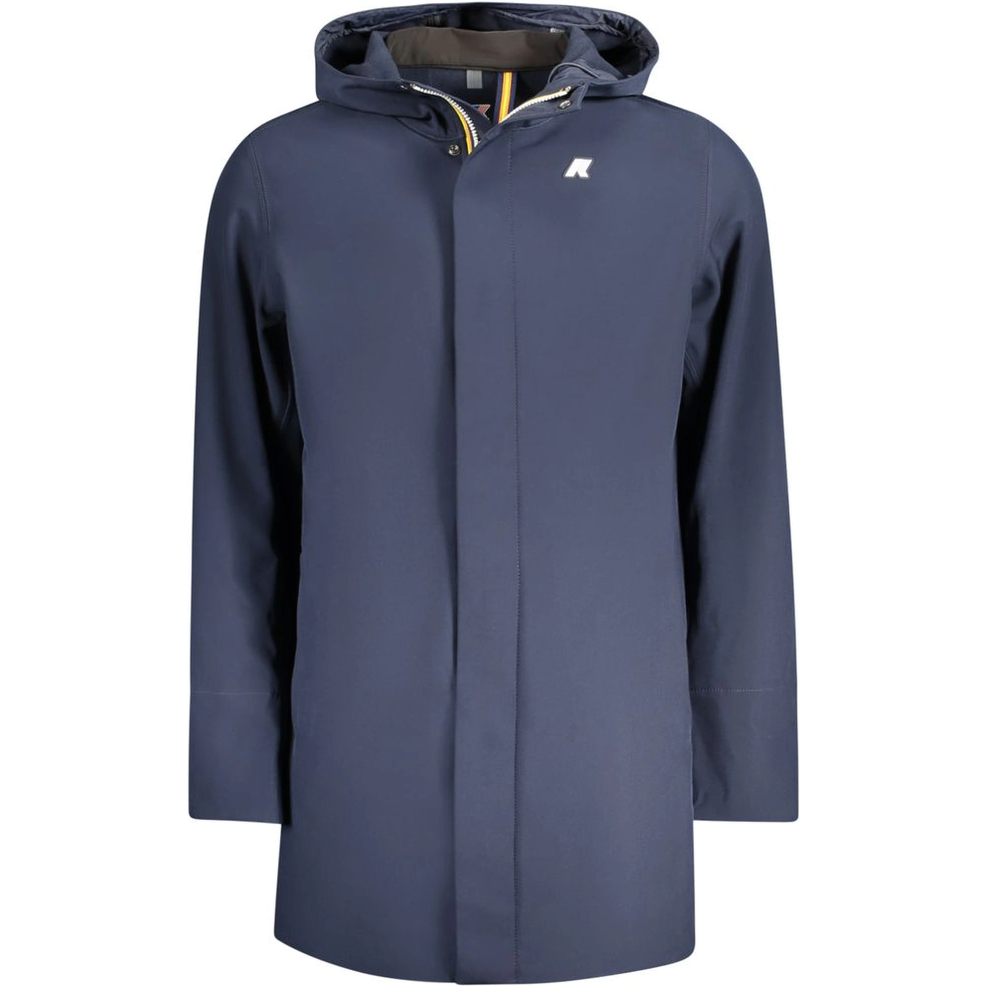 Blue Polyester Men's Jacket