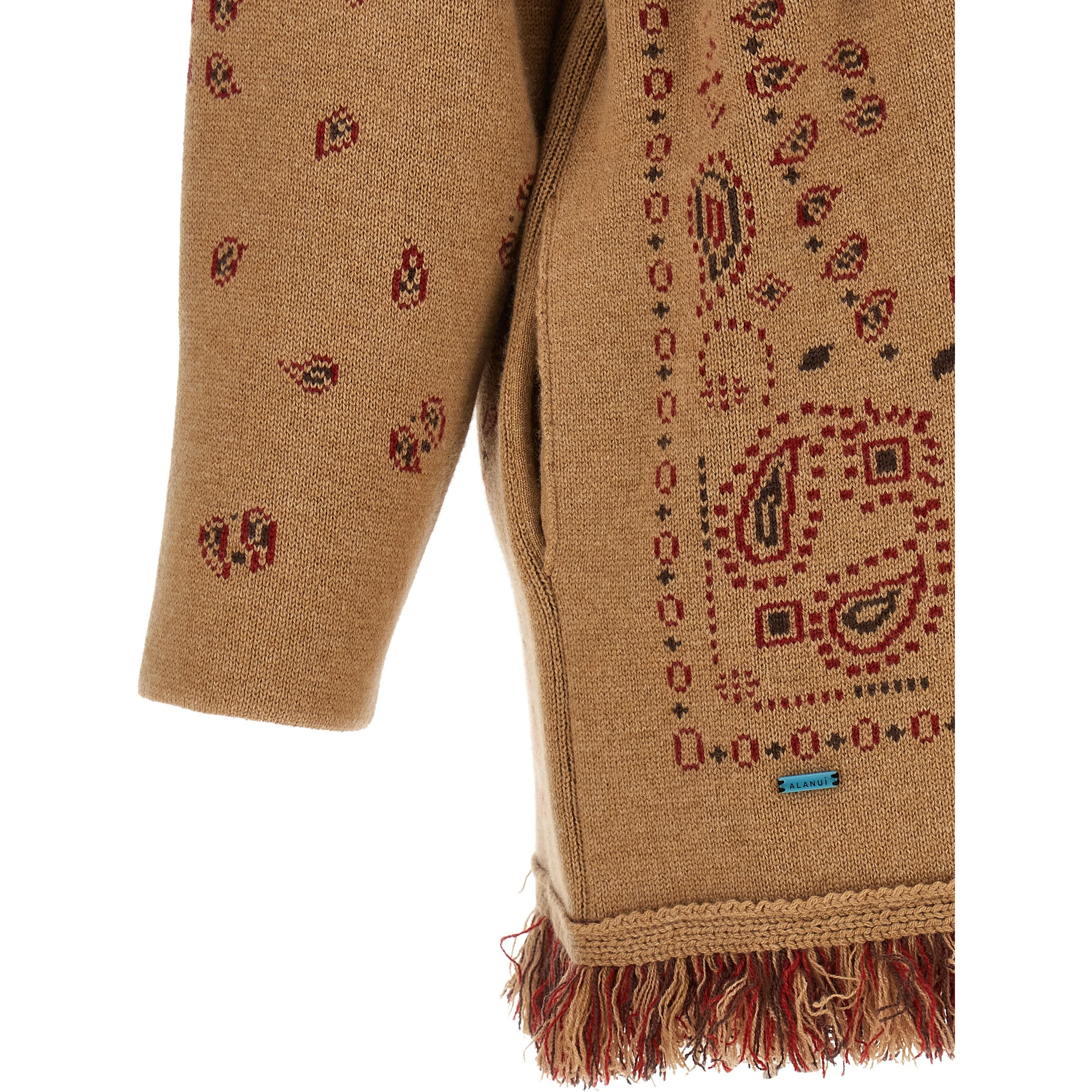 Beige Cashmere Cardigan