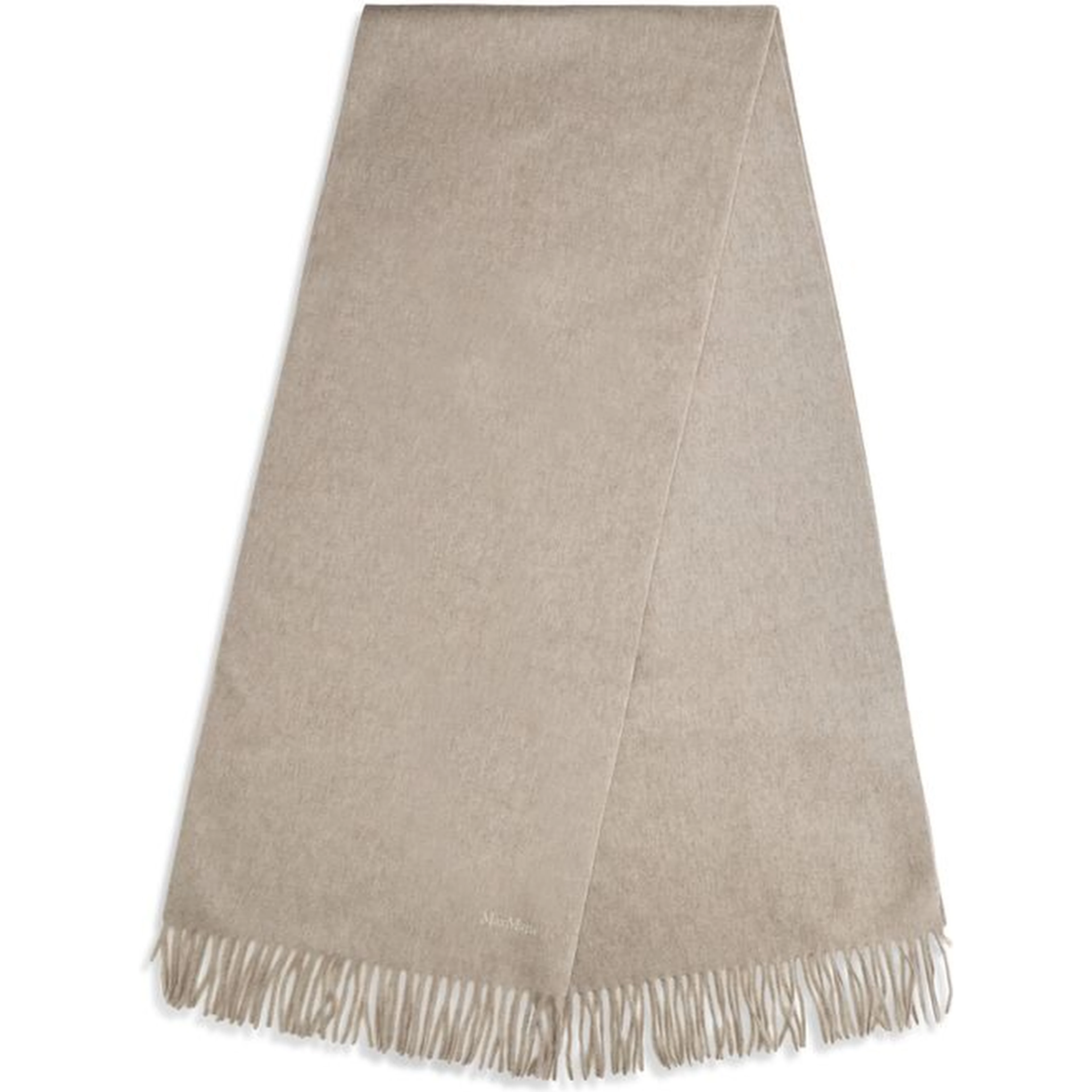 Beige Cashmere Scarf