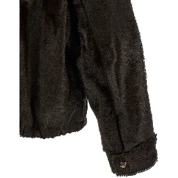 Brown Calfskin Leather Jacket