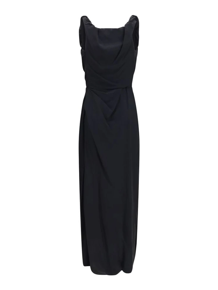 Black Viscose Casual Dress alternative