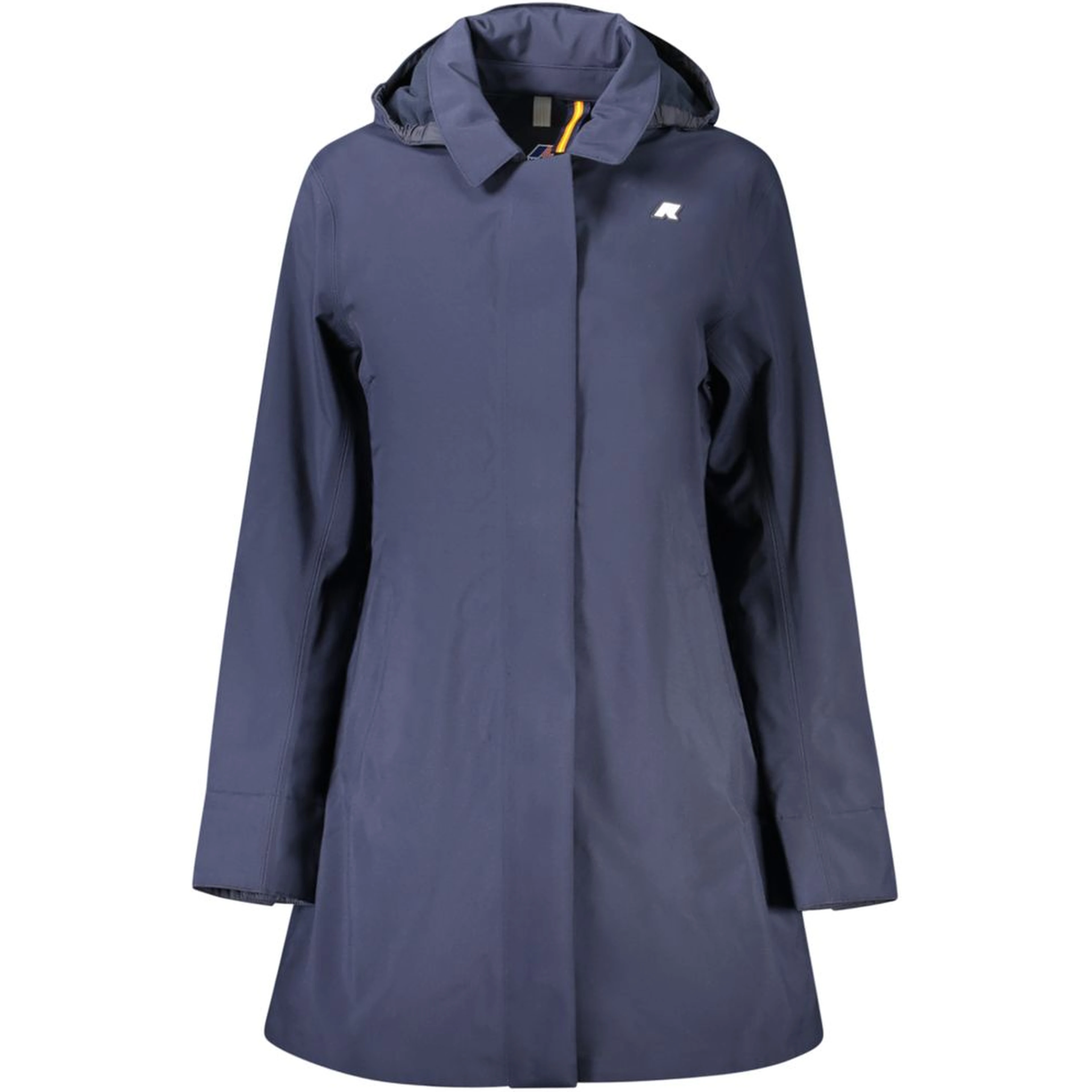Blue Polyester Womens Jacket