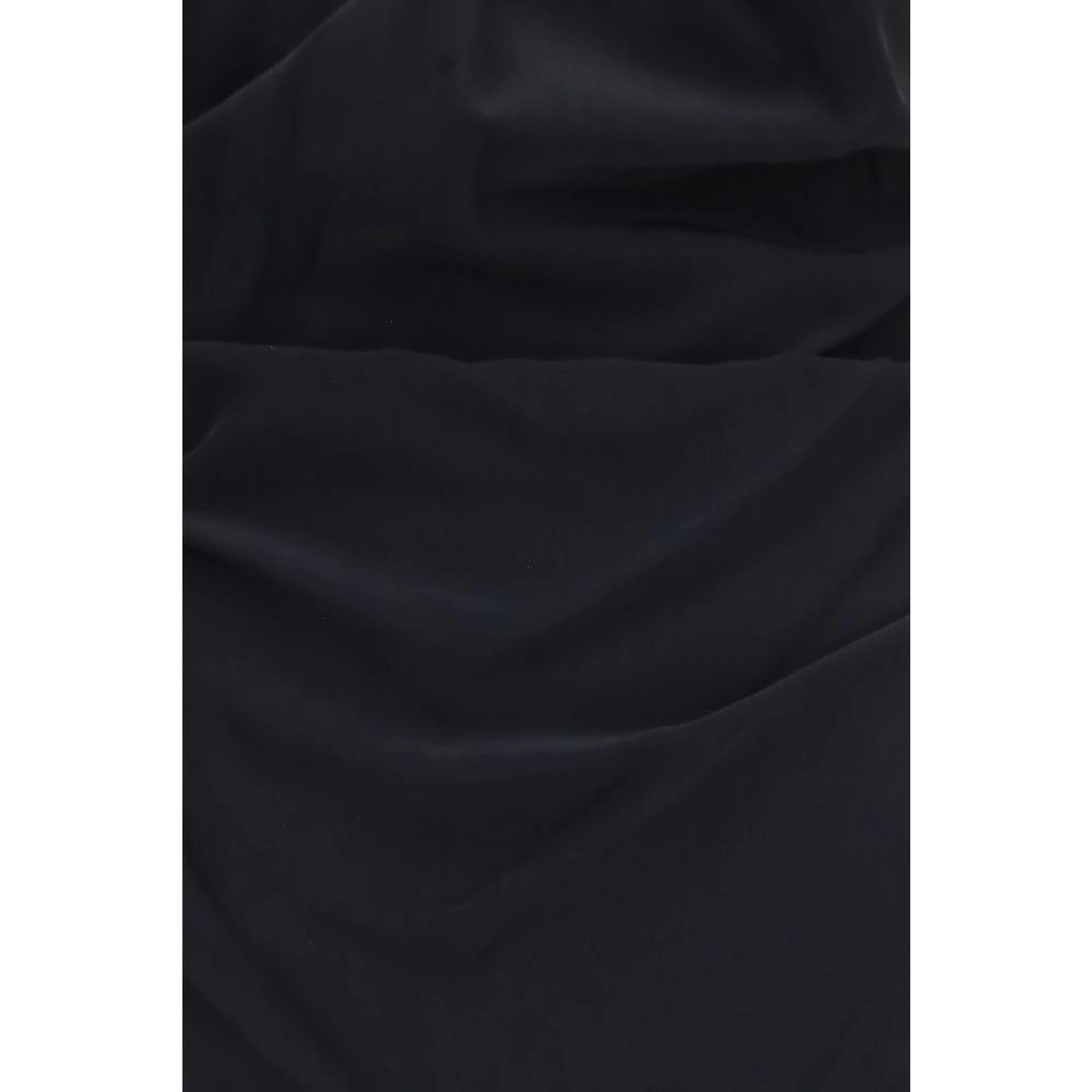 Black Viscose Casual Dress