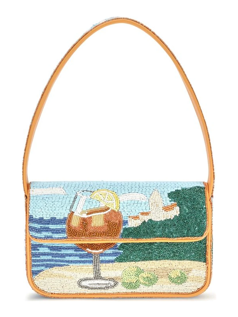 Multicolor Rayon Shoulder Bag
