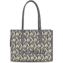 Gray Fabric Shoulder Bag