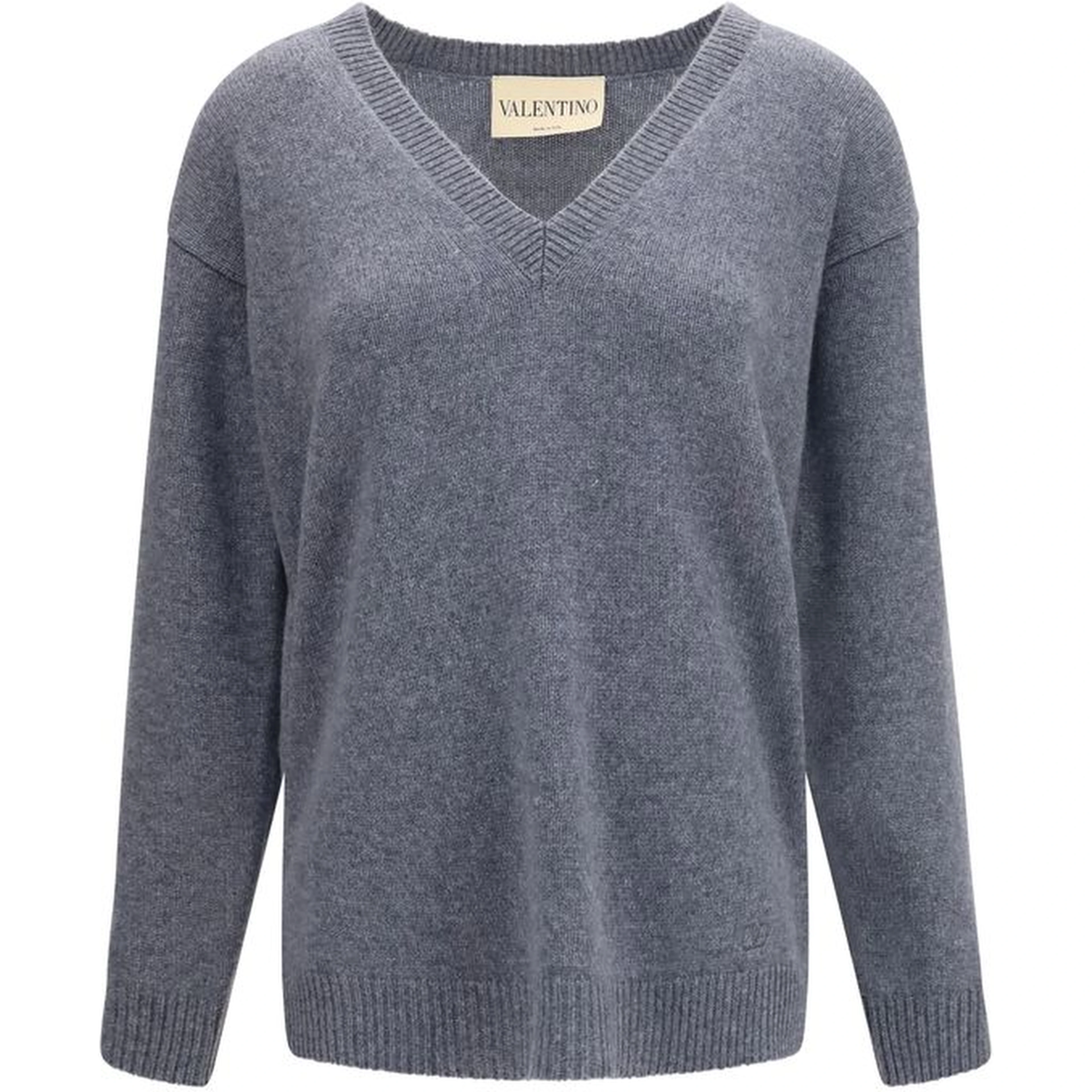 Gray Cashmere Sweater