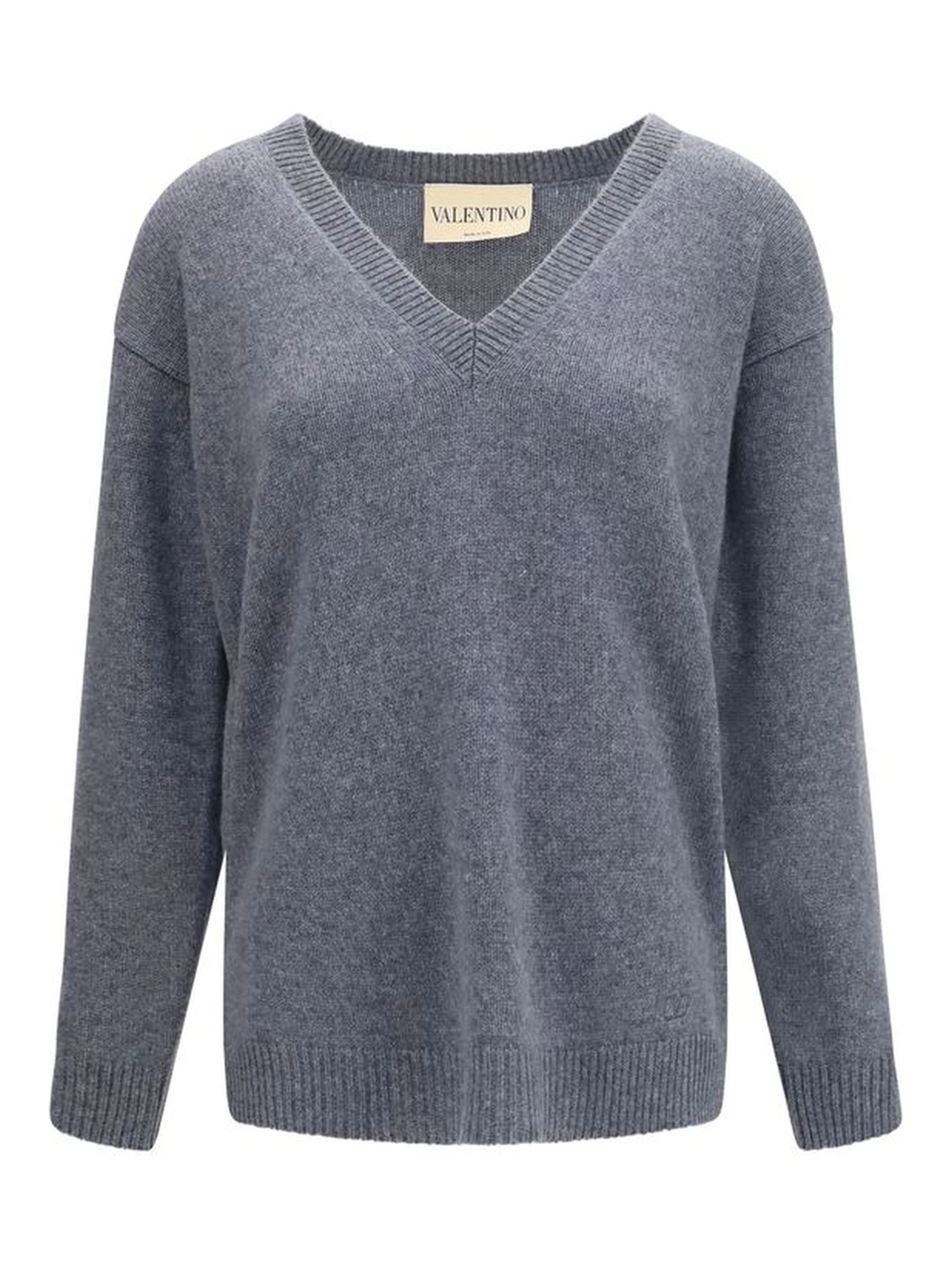 Gray Cashmere Sweater