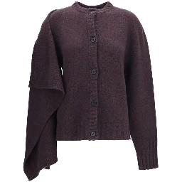 Brown Wool Oves Aries Cardigan