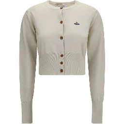White Cotton Cardigan