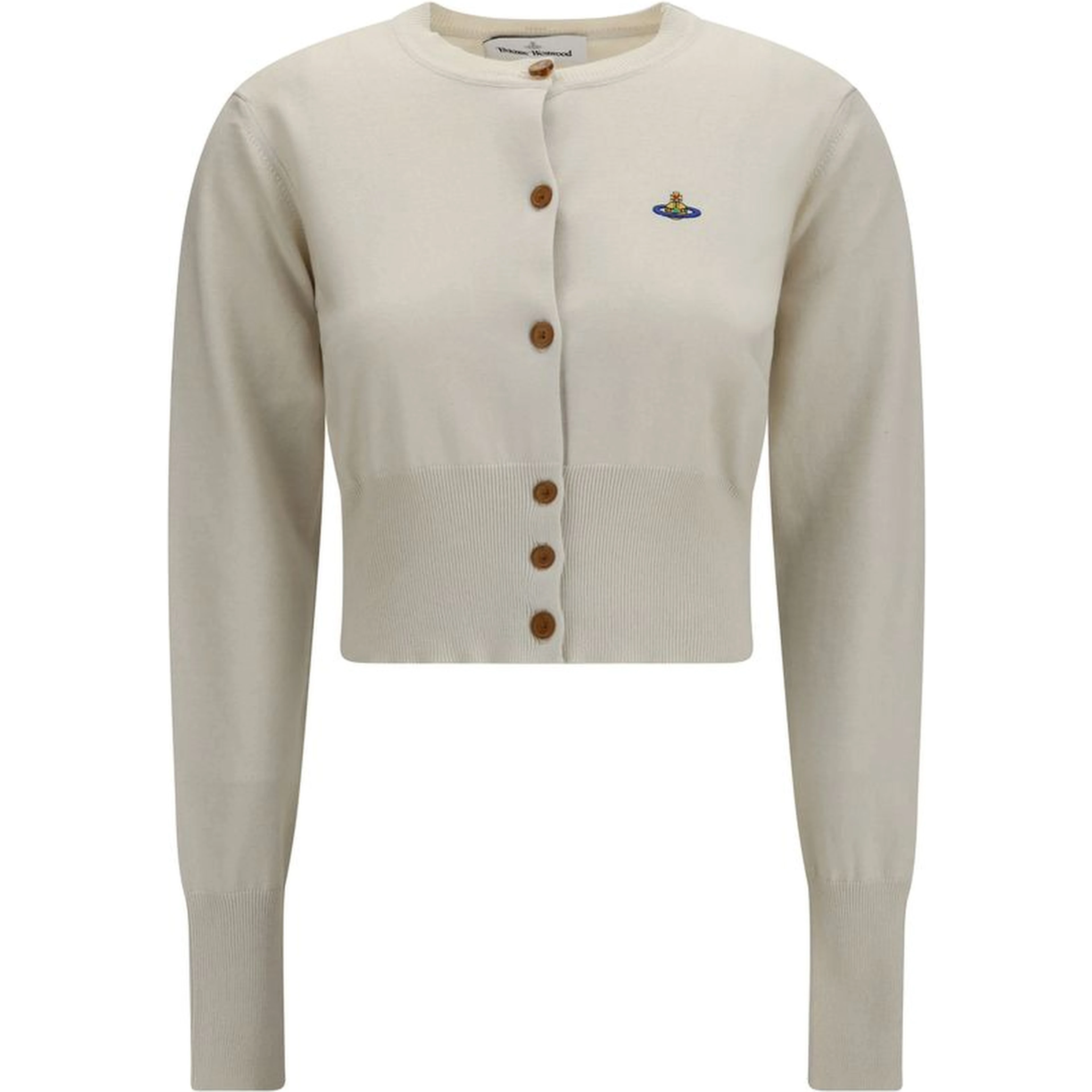 White Cotton Cardigan
