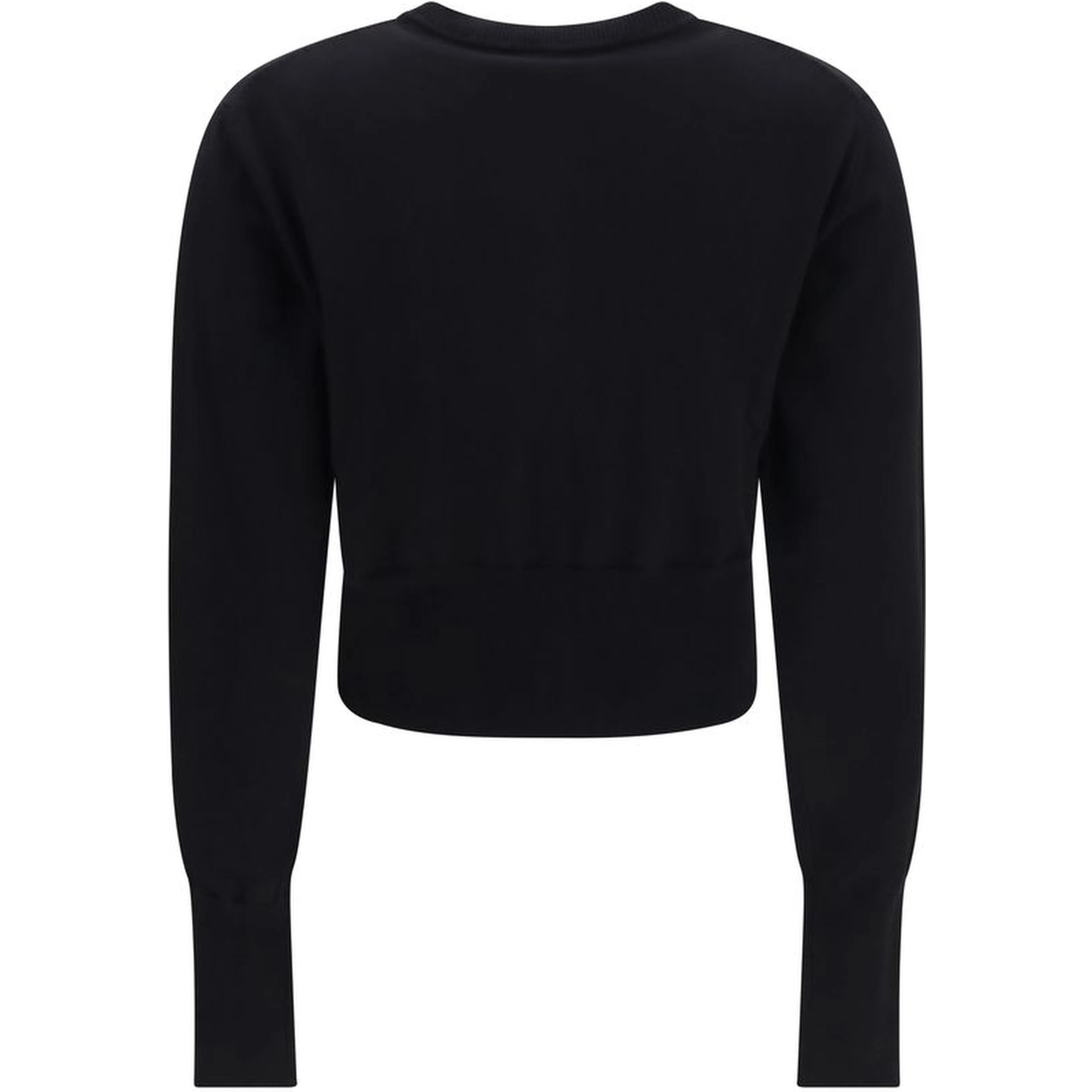 Black Cotton Cardigan