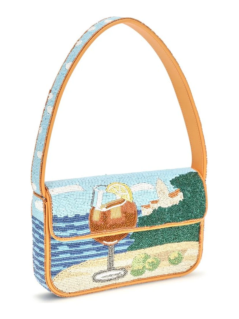Multicolor Rayon Shoulder Bag