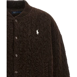 Brown Wool Bomber