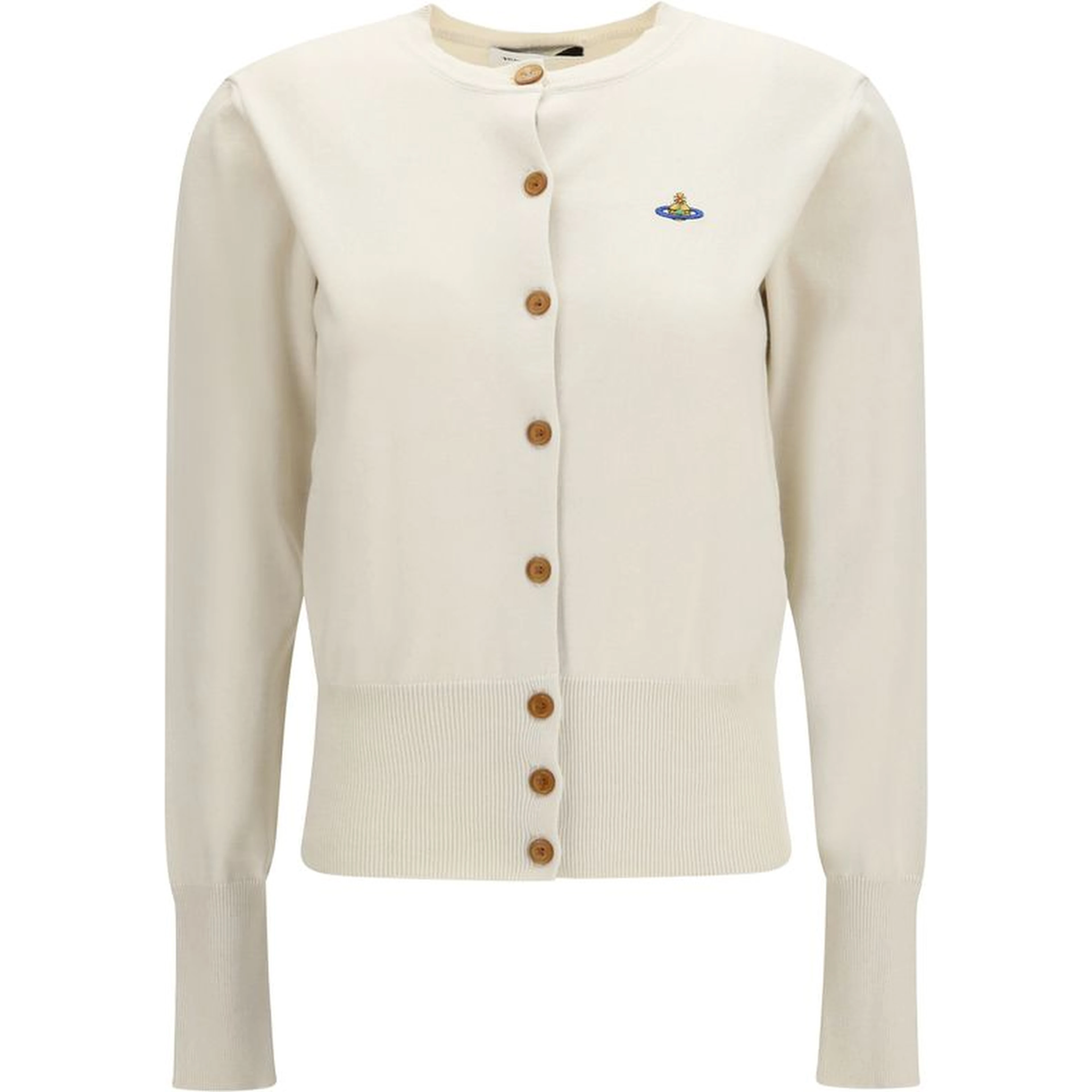 White Cotton Cardigan