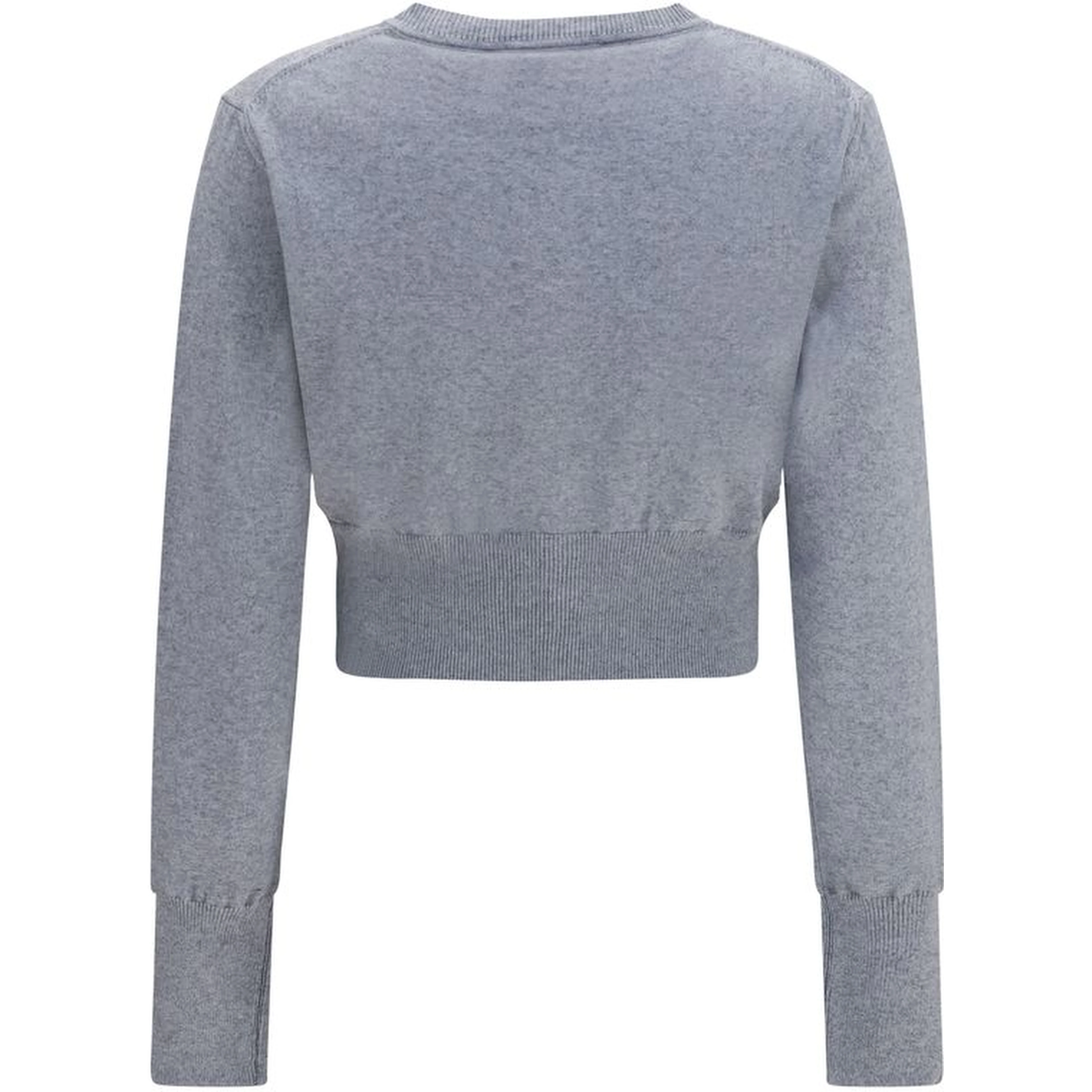 Gray Cotton Cardigan