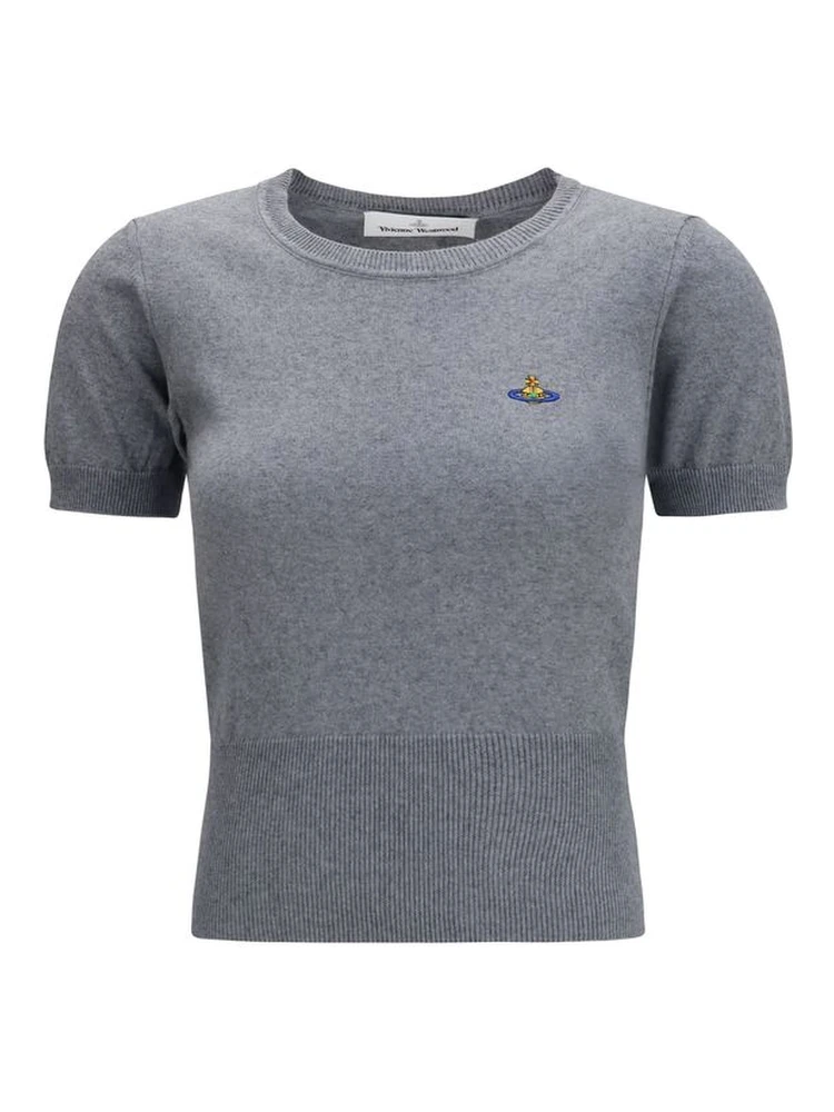 Gray Cotton T-Shirt