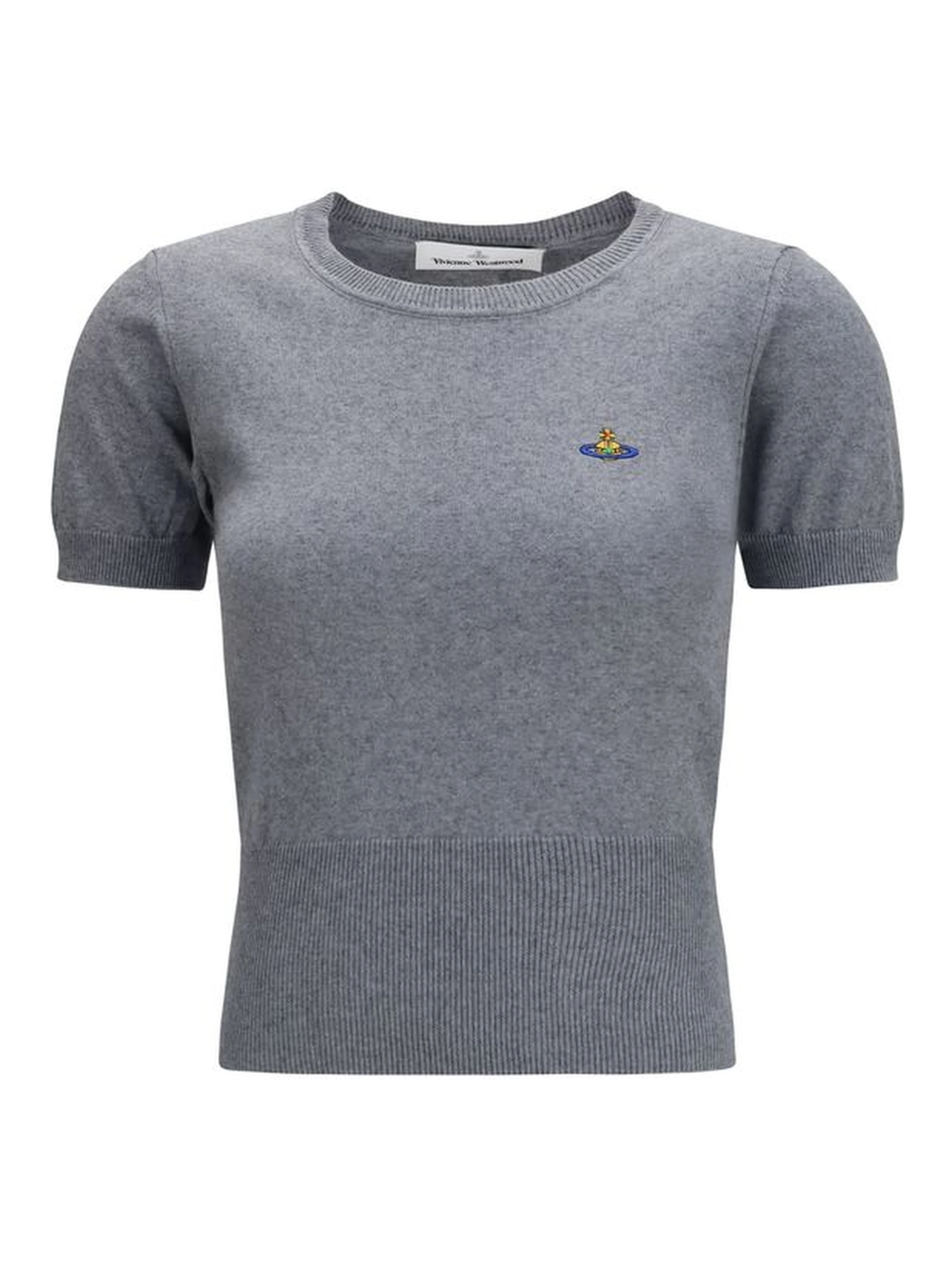 Gray Cotton T-Shirt