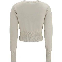 White Cotton Cardigan