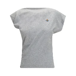 Gray Cotton T-Shirt