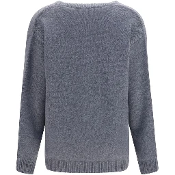 Gray Cashmere Sweater