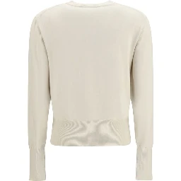 White Cotton Cardigan