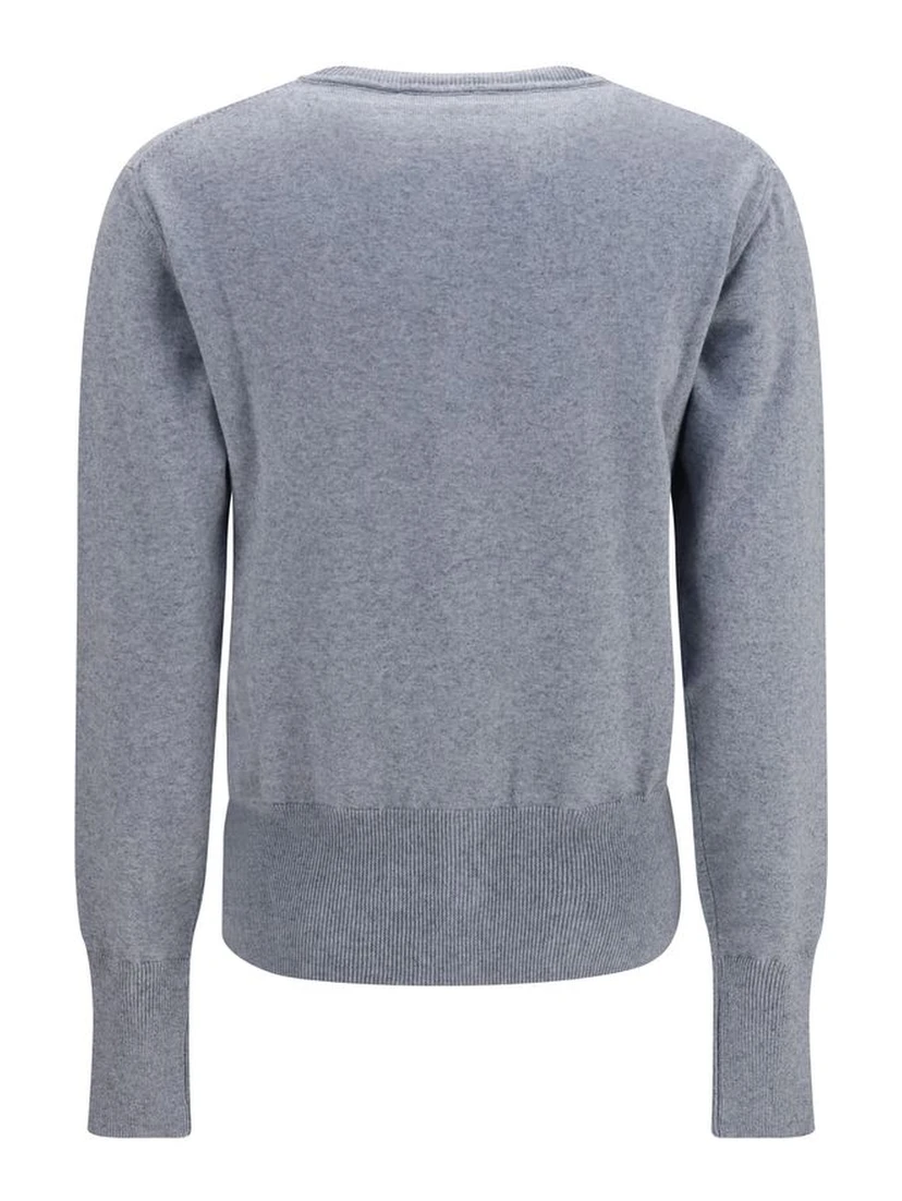 Gray Cotton Cardigan