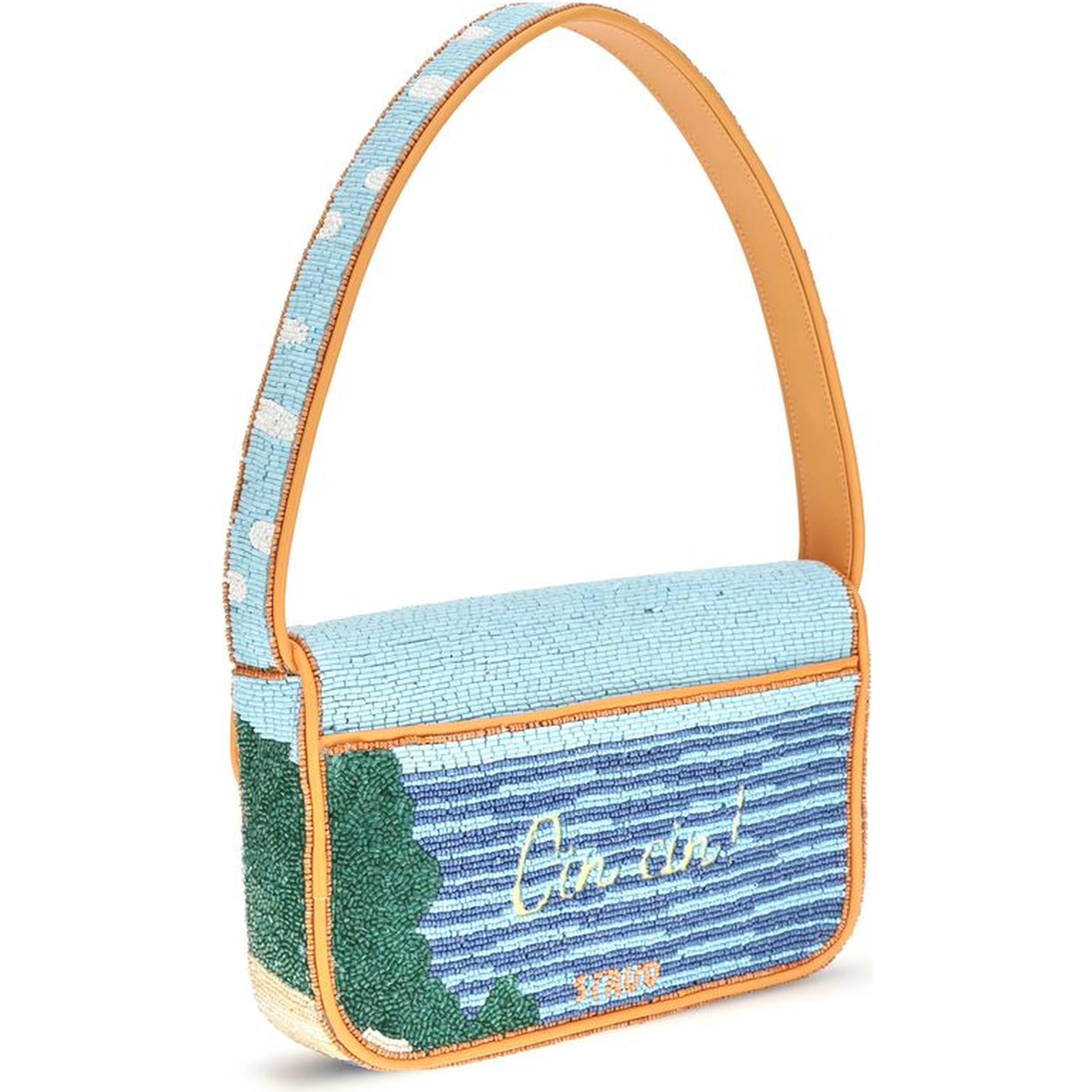 Multicolor Rayon Shoulder Bag