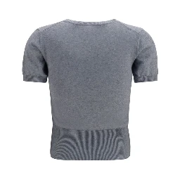 Gray Cotton T-Shirt