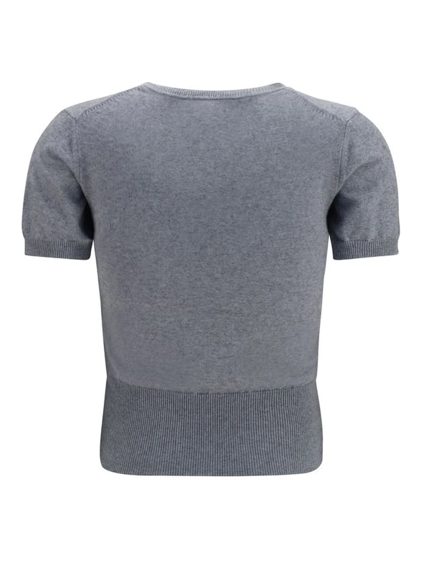 Gray Cotton T-Shirt